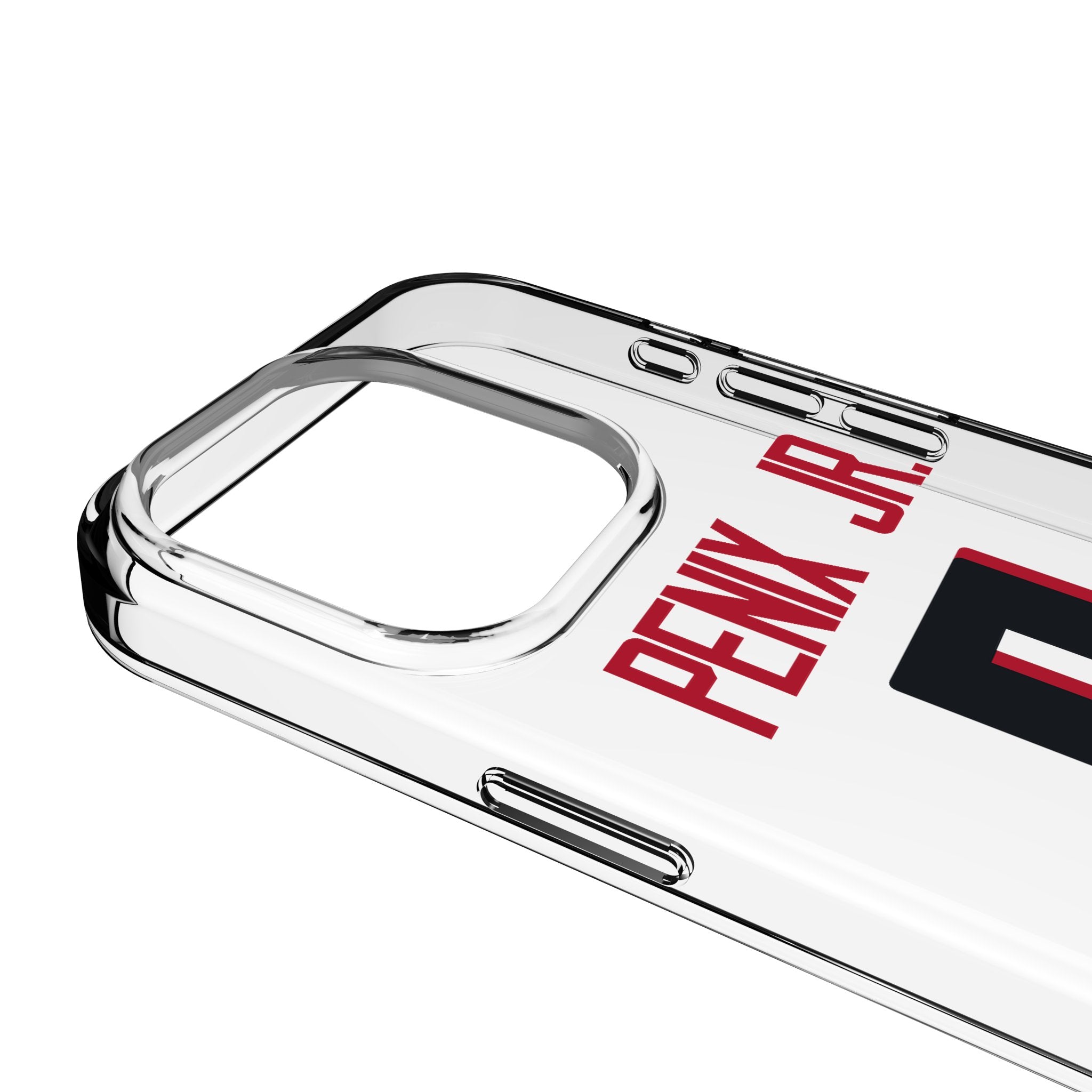 Michael Penix Jr. Atlanta Falcons 9 Game Tactic Clear Phone Case for Apple iPhone - Sports Gifts, Sports Memorabilia, Sports Collectibles, Fan Shop
