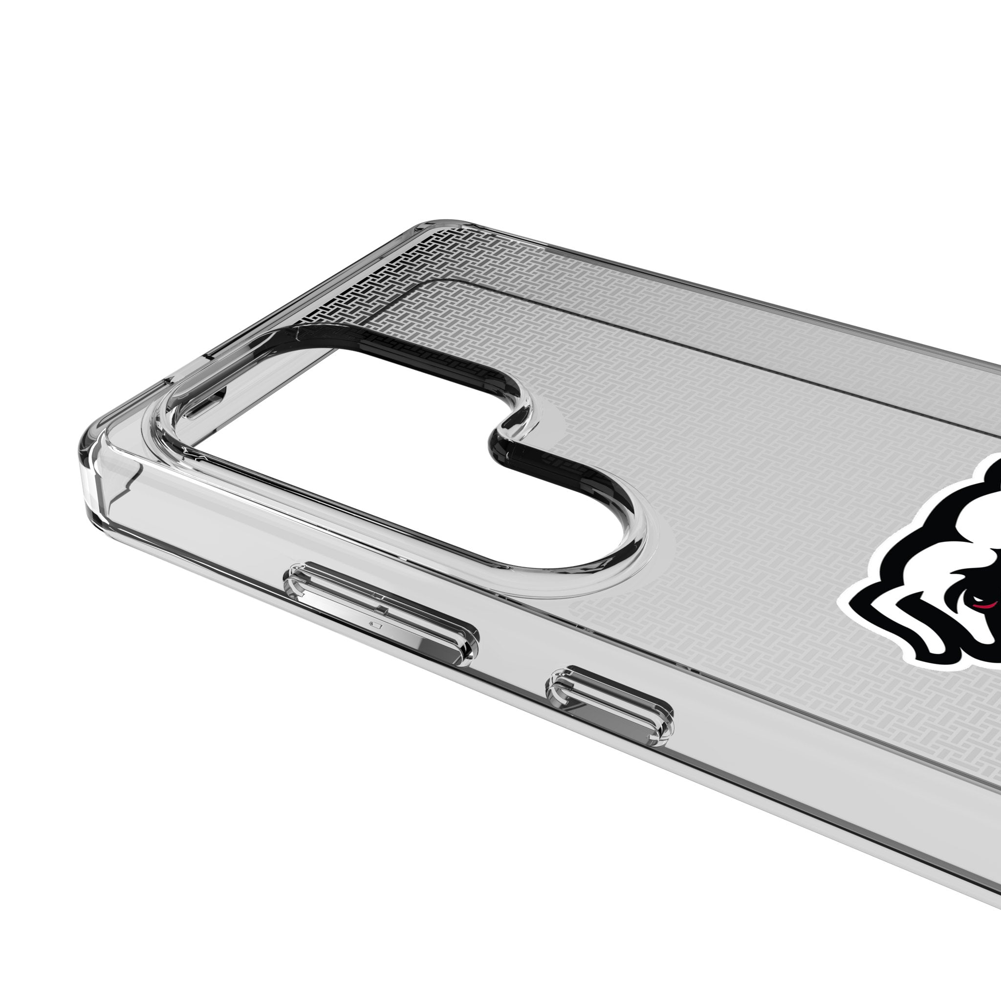 University of Georgia Bulldogs Uga Linen Clear Phone Case for Samsung Galaxy - Sports Gifts, Sports Memorabilia, Sports Collectibles, Fan Shop