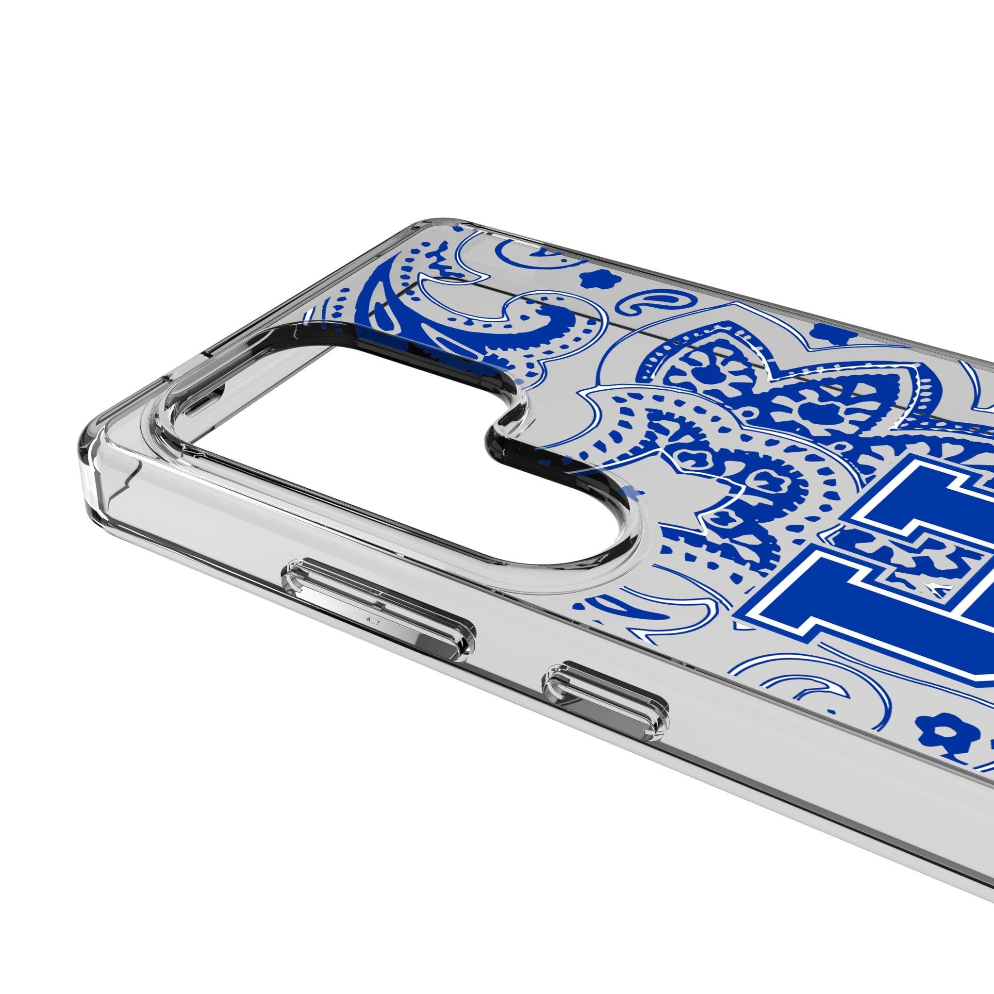 University of Kentucky Wildcats Paisley Clear Phone Case for Samsung Galaxy - Sports Gifts, Sports Memorabilia, Sports Collectibles, Fan Shop