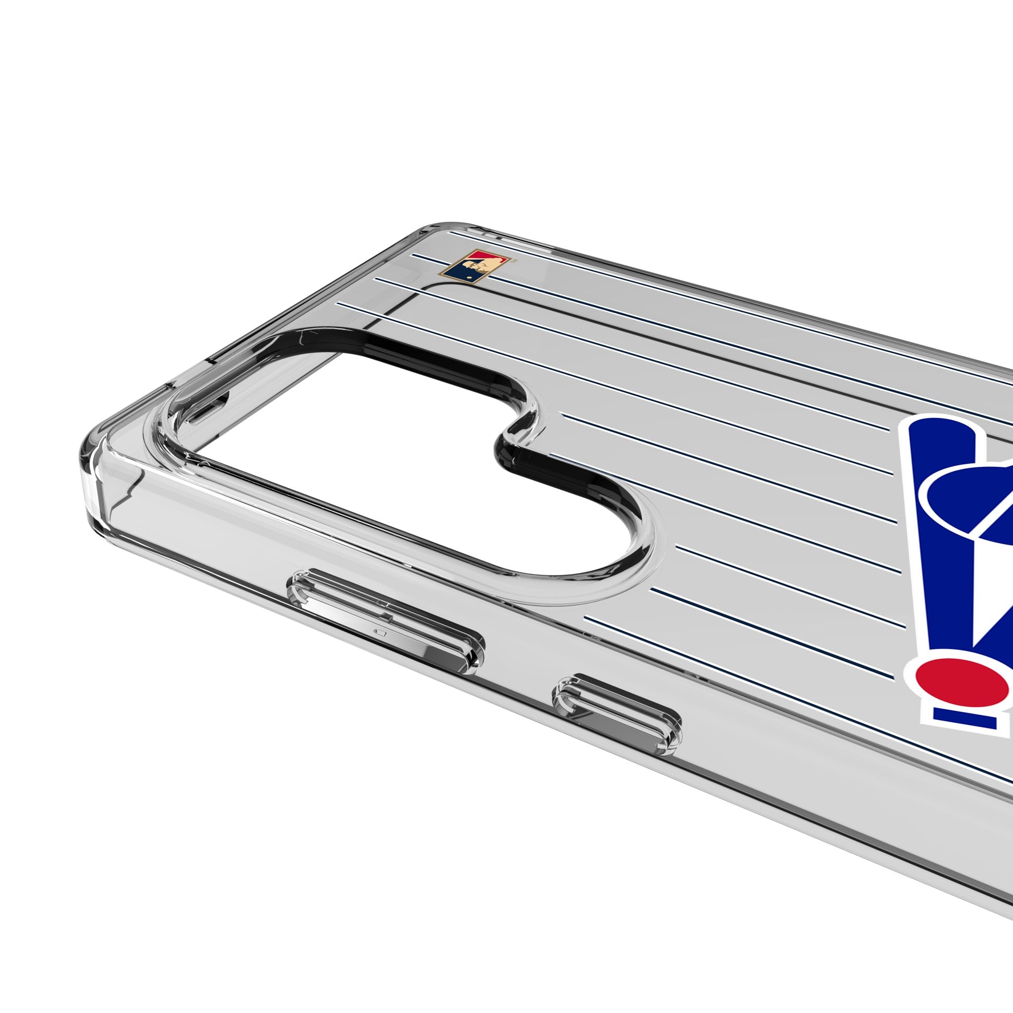 Chicago White Sox 1976-1981 - Cooperstown Collection Pinstripe Clear Phone Case for Samsung Galaxy - Sports Gifts, Sports Memorabilia, Sports Collectibles, Fan Shop