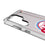 Philadelphia Phillies 1984-1991 - Cooperstown Collection Pinstripe Clear Phone Case for Samsung Galaxy - Sports Gifts, Sports Memorabilia, Sports Collectibles, Fan Shop