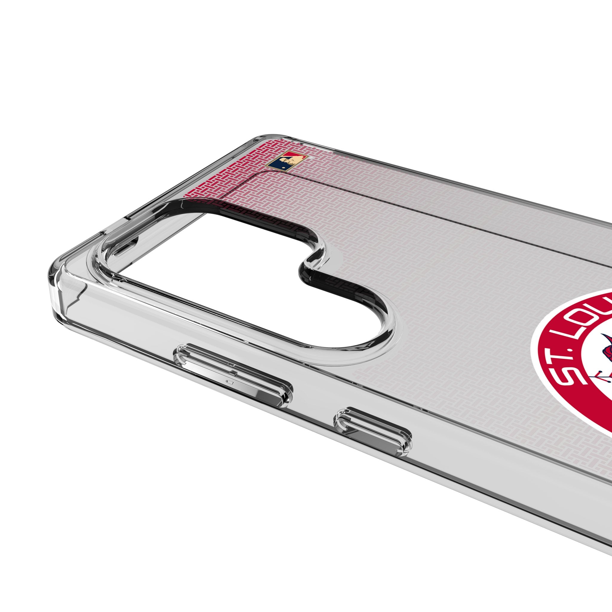 St Louis Cardinals 1966-1997 - Cooperstown Collection Linen Clear Phone Case for Samsung Galaxy - Sports Gifts, Sports Memorabilia, Sports Collectibles, Fan Shop