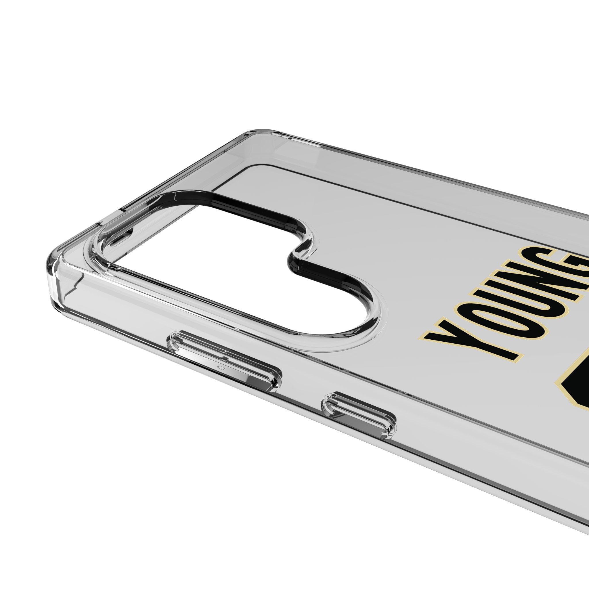 Chase Young New Orleans Saints 99 Game Tactic Clear Phone Case for Samsung Galaxy - Sports Gifts, Sports Memorabilia, Sports Collectibles, Fan Shop