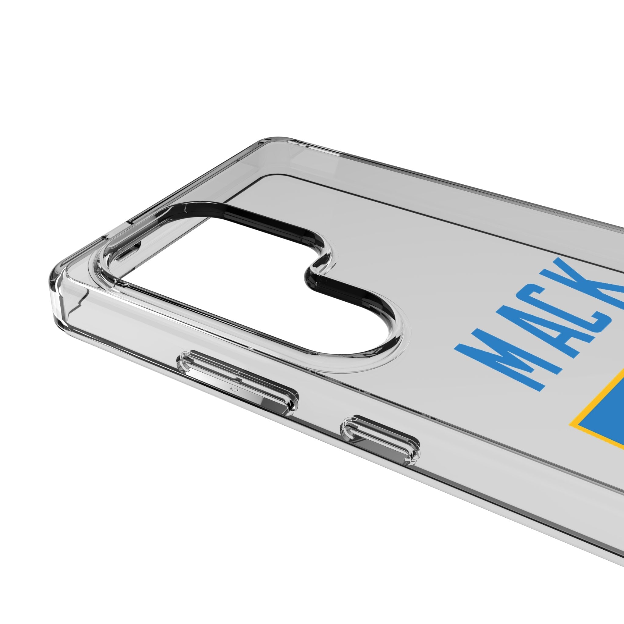 Khalil Mack Los Angeles Chargers 52 Game Tactic Clear Phone Case for Samsung Galaxy - Sports Gifts, Sports Memorabilia, Sports Collectibles, Fan Shop