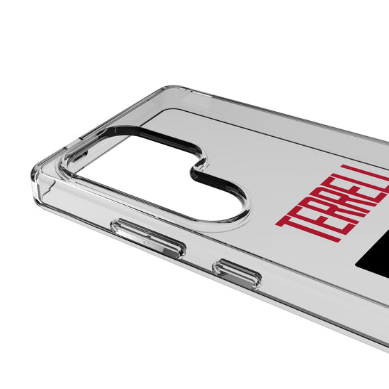 A.J. Terrell Atlanta Falcons 24 Game Tactic Clear Phone Case for Samsung Galaxy - Sports Gifts, Sports Memorabilia, Sports Collectibles, Fan Shop