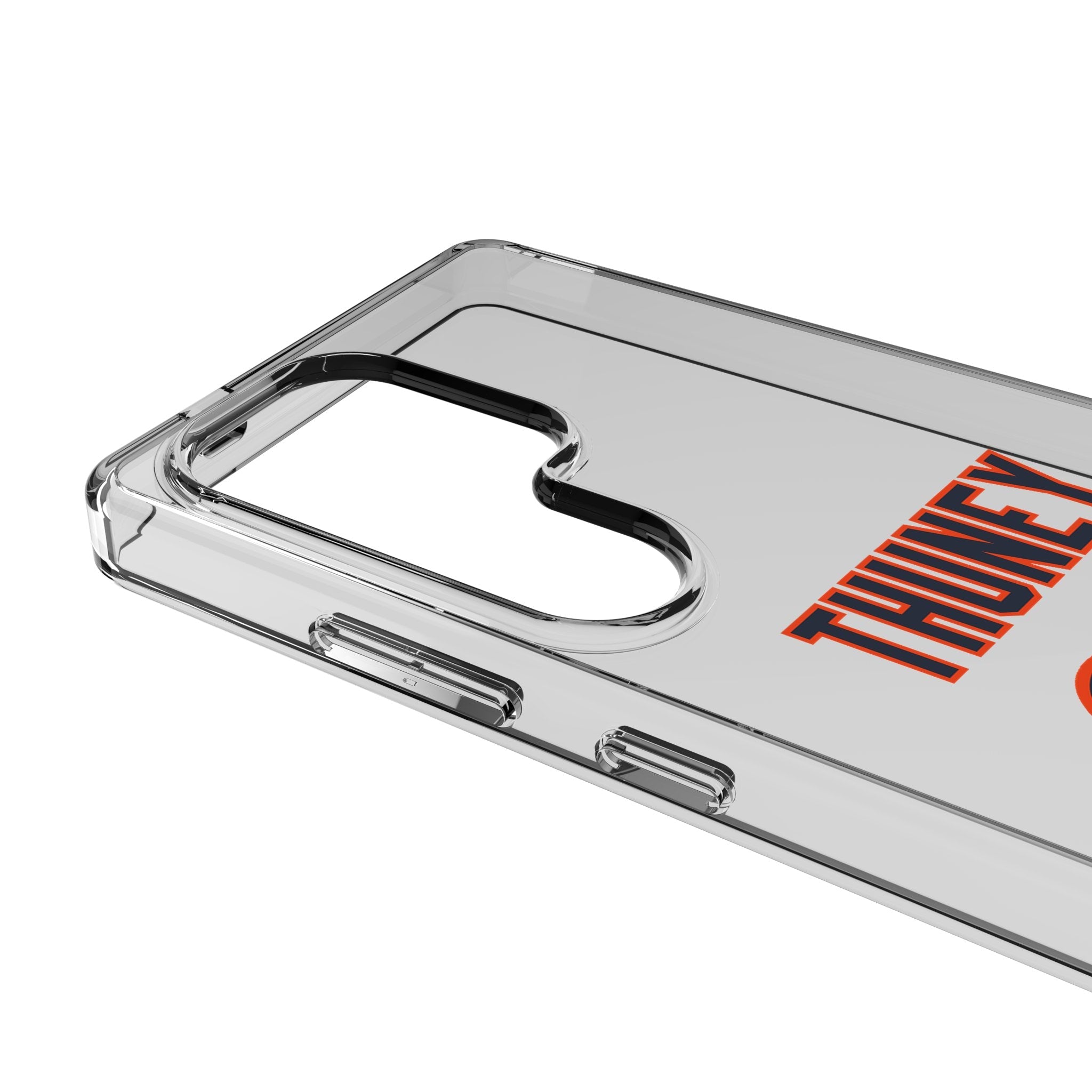 Joe Thuney Chicago Bears 62 Game Tactic Clear Phone Case for Samsung Galaxy - Sports Gifts, Sports Memorabilia, Sports Collectibles, Fan Shop