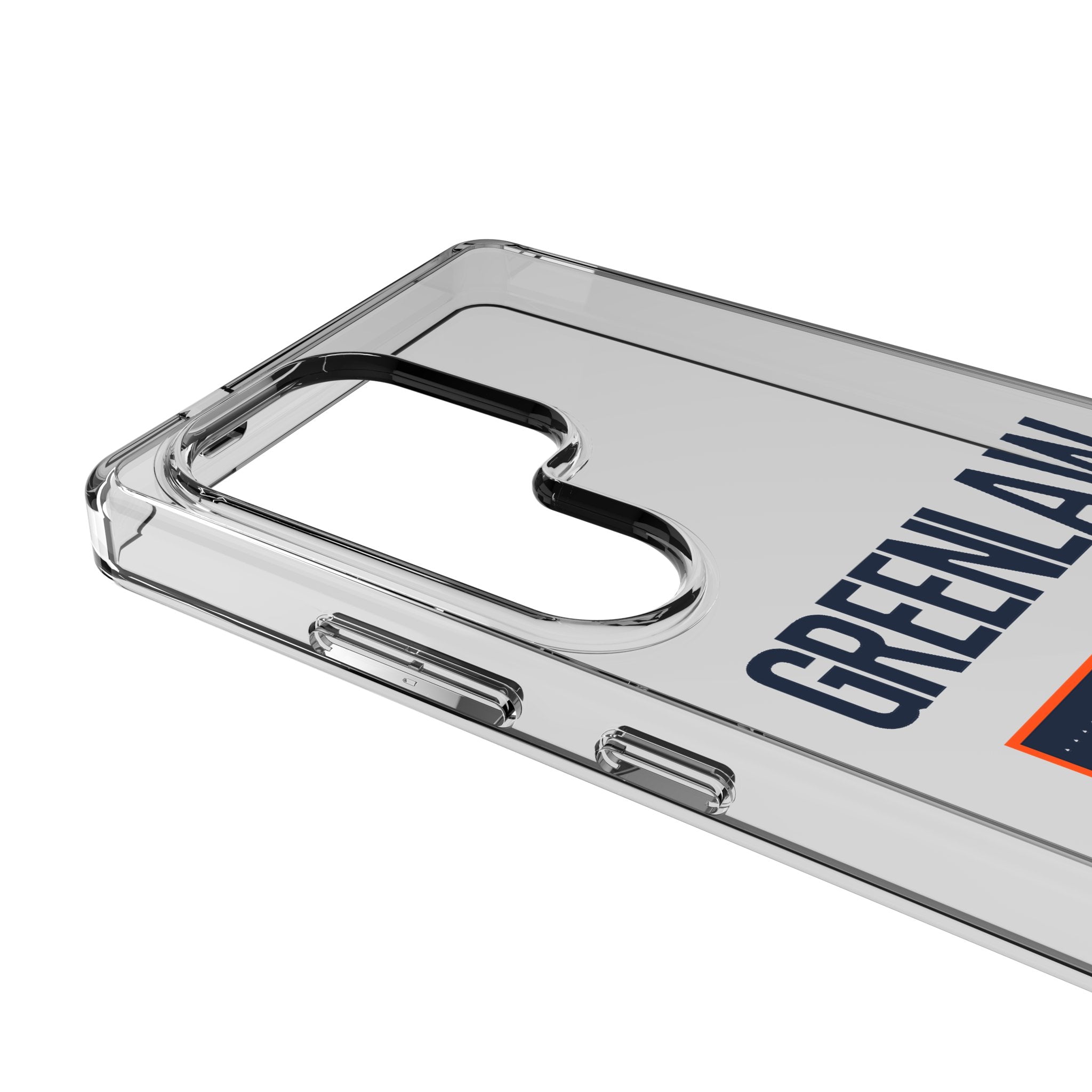 Dre Greenlaw Denver Broncos 57 Game Tactic Clear Phone Case for Samsung Galaxy - Sports Gifts, Sports Memorabilia, Sports Collectibles, Fan Shop