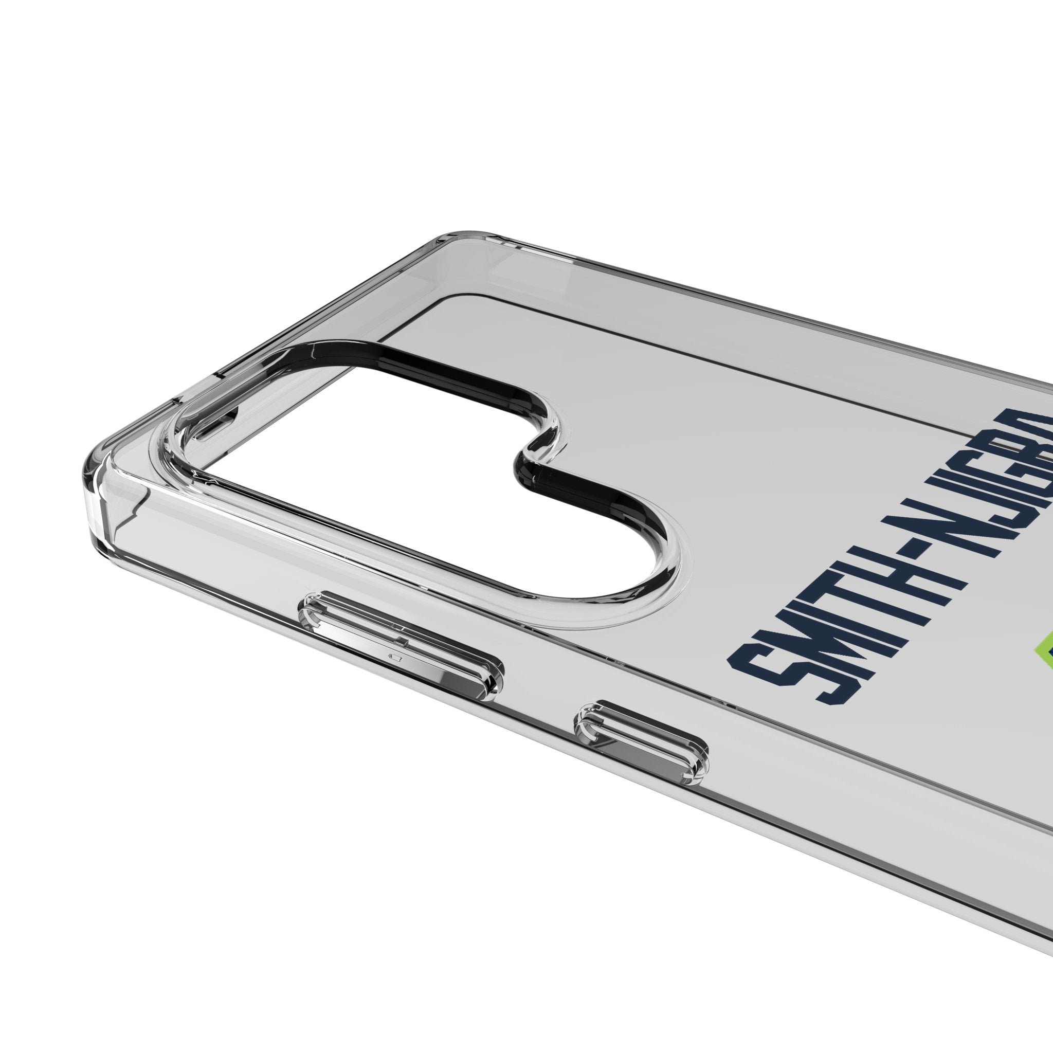 Jaxon Smith-Njigba Seattle Seahawks 11 Game Tactic Clear Phone Case for Samsung Galaxy - Sports Gifts, Sports Memorabilia, Sports Collectibles, Fan Shop