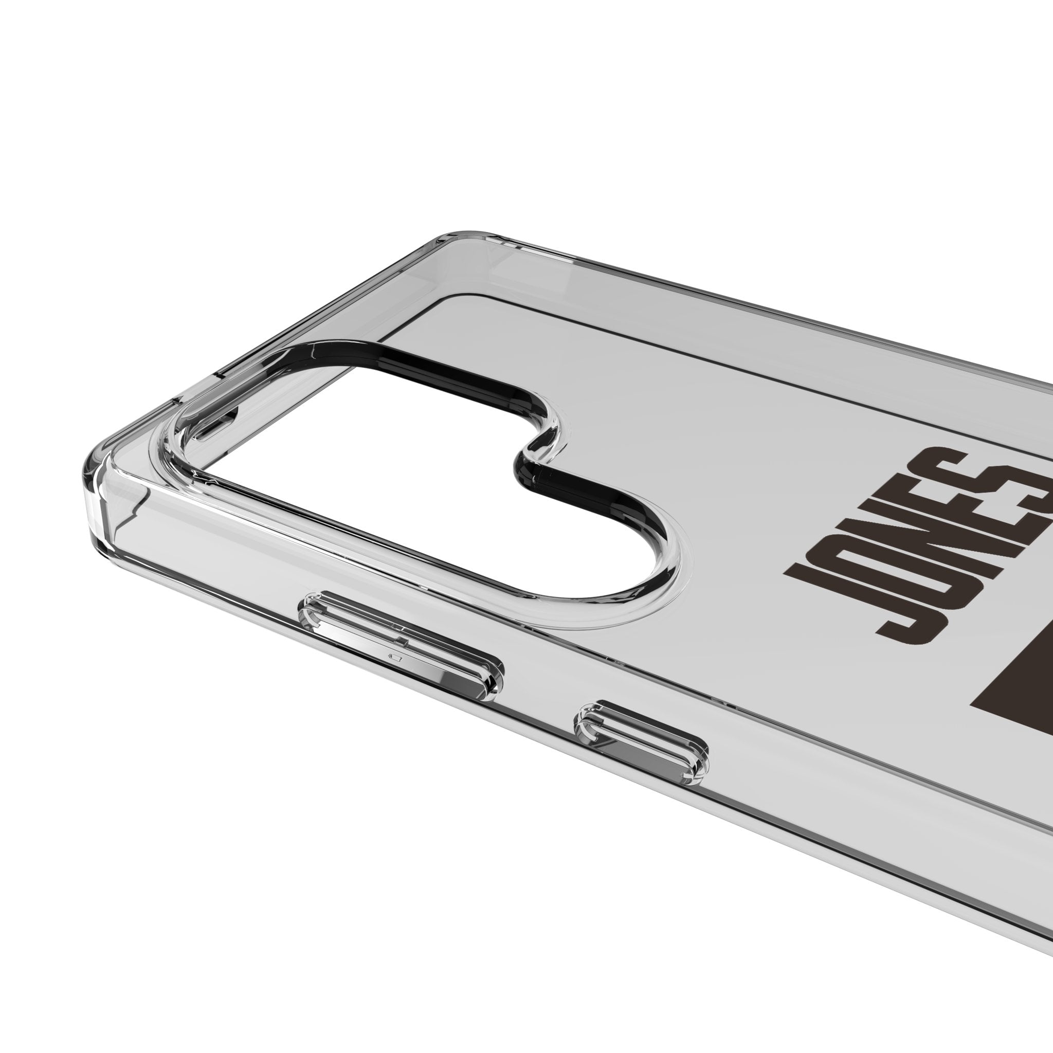 Dawand Jones Cleveland Browns 79 Game Tactic Clear Phone Case for Samsung Galaxy - Sports Gifts, Sports Memorabilia, Sports Collectibles, Fan Shop
