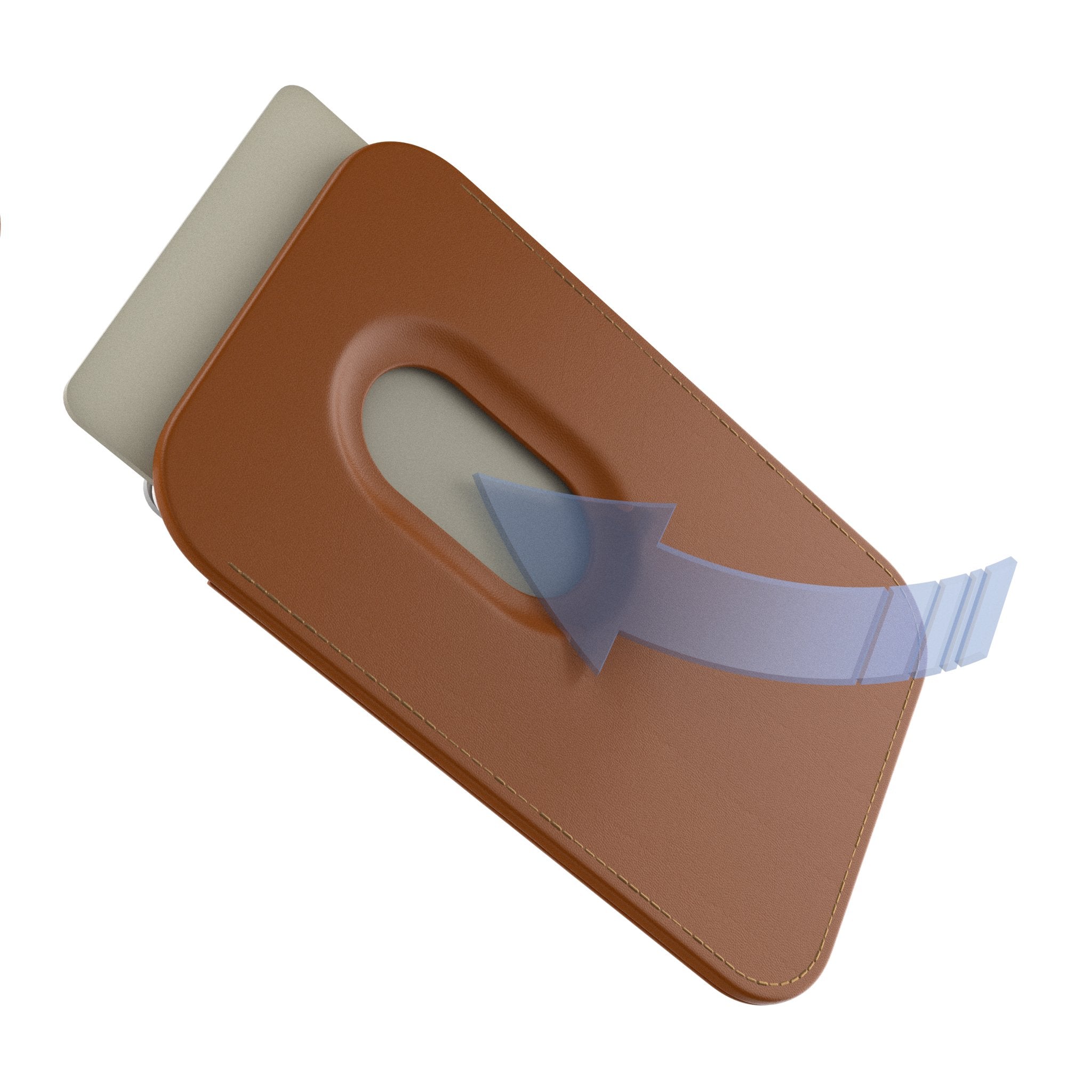 Washington State University Cougars Burn Brown Magnetic Credit Card Wallet - Sports Gifts, Sports Memorabilia, Sports Collectibles, Fan Shop