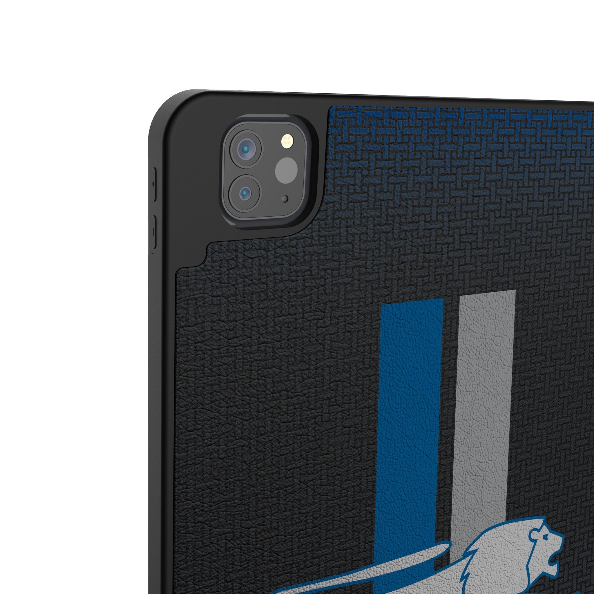Detroit Lions Retro Linen Tablet Case for Apple iPad - Sports Gifts, Sports Memorabilia, Sports Collectibles, Fan Shop