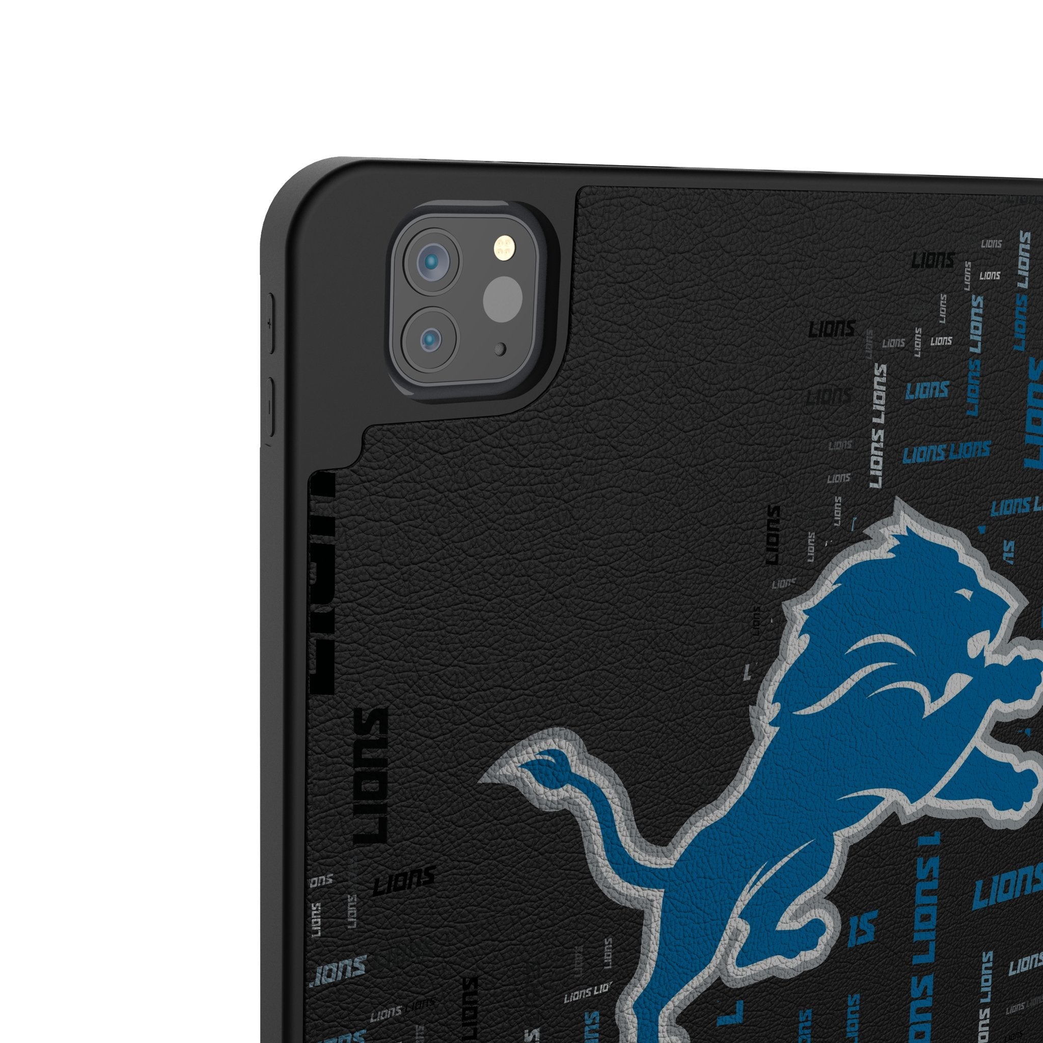 Detroit Lions Quadtile Tablet Case for Apple iPad - Sports Gifts, Sports Memorabilia, Sports Collectibles, Fan Shop