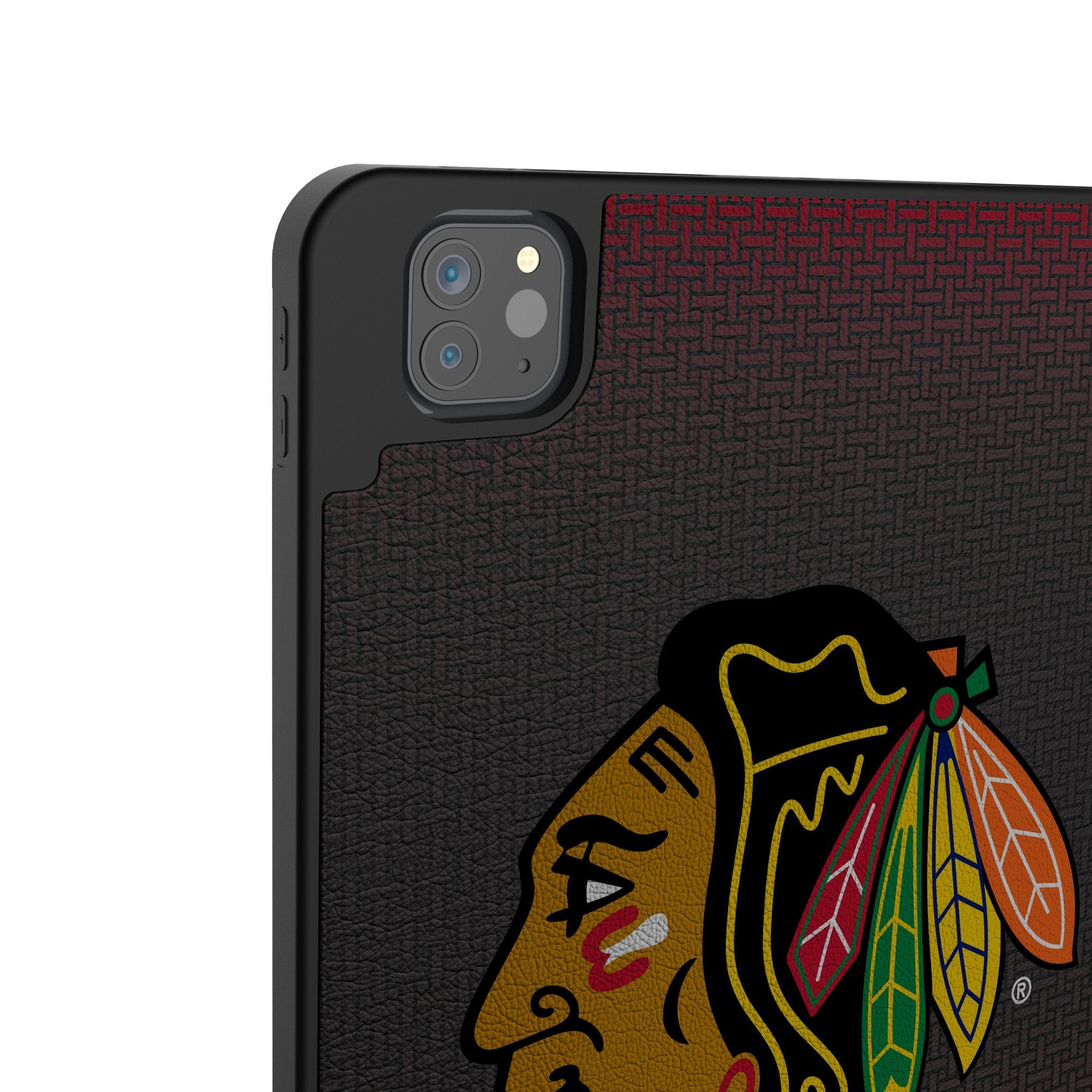 Chicago Blackhawks Linen Tablet Case for Apple iPad - Sports Gifts, Sports Memorabilia, Sports Collectibles, Fan Shop