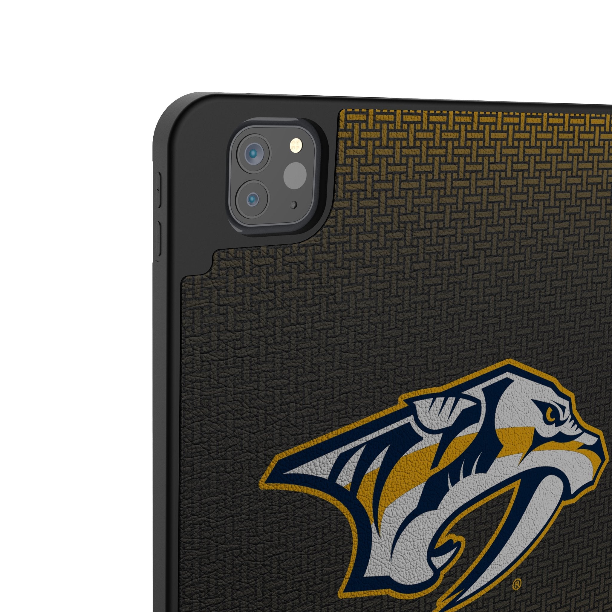 Nashville Predators Linen Tablet Case for Apple iPad - Sports Gifts, Sports Memorabilia, Sports Collectibles, Fan Shop