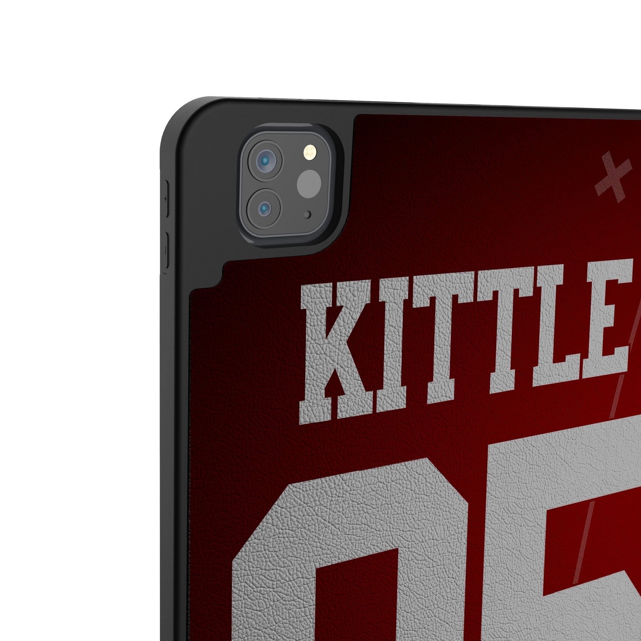George Kittle San Francisco 49ers 85 Ready Tablet Case for Apple iPad - Sports Gifts, Sports Memorabilia, Sports Collectibles, Fan Shop