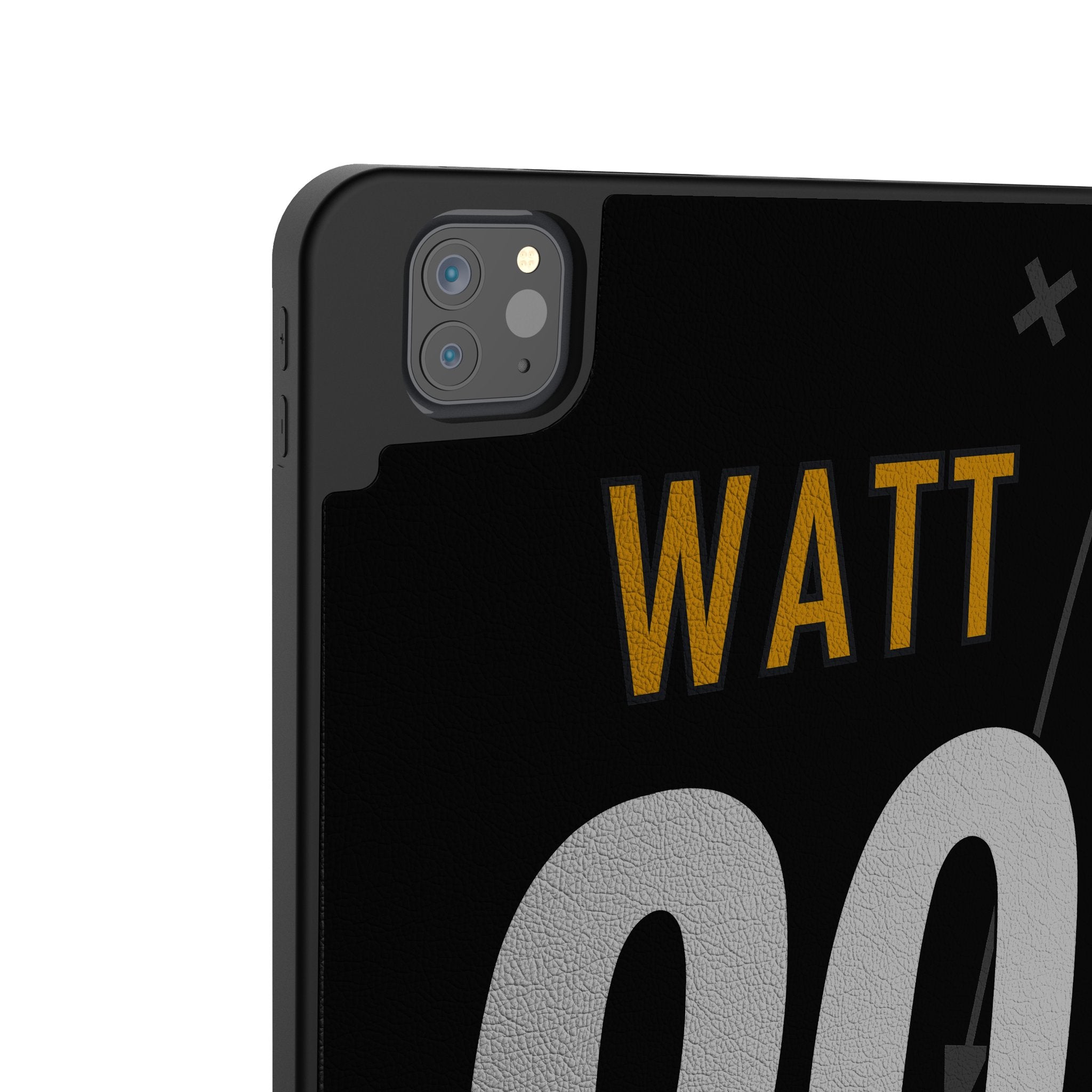 T.J. Watt Pittsburgh Steelers 90 Game Tactic Tablet Case for Apple iPad - Sports Gifts, Sports Memorabilia, Sports Collectibles, Fan Shop
