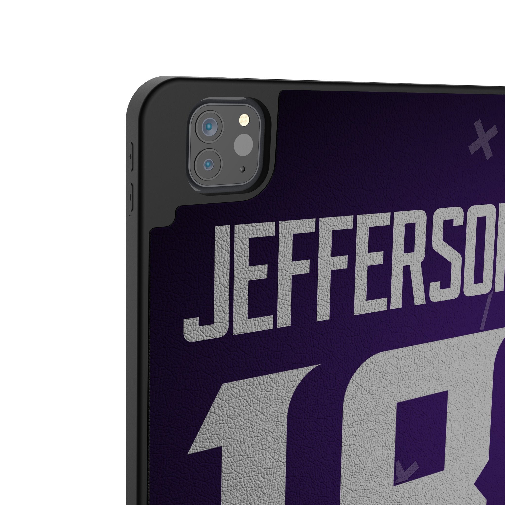Justin Jefferson Minnesota Vikings 18 Ready Tablet Case for Apple iPad - Sports Gifts, Sports Memorabilia, Sports Collectibles, Fan Shop