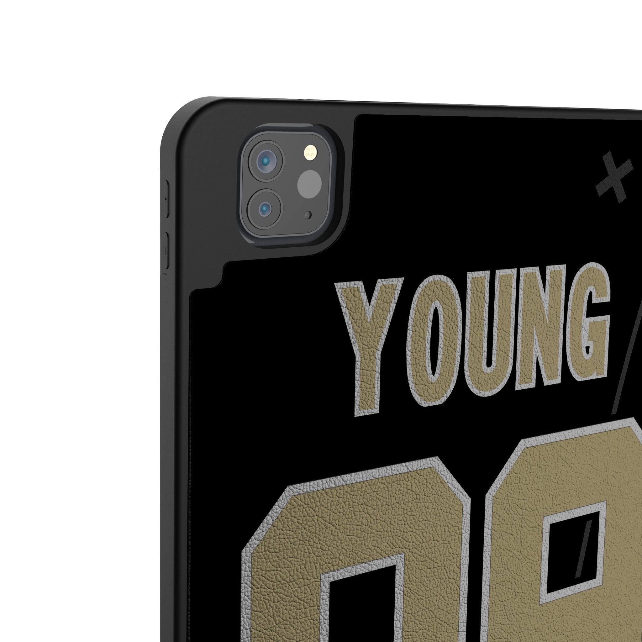 Chase Young New Orleans Saints 99 Ready Tablet Case for Apple iPad - Sports Gifts, Sports Memorabilia, Sports Collectibles, Fan Shop
