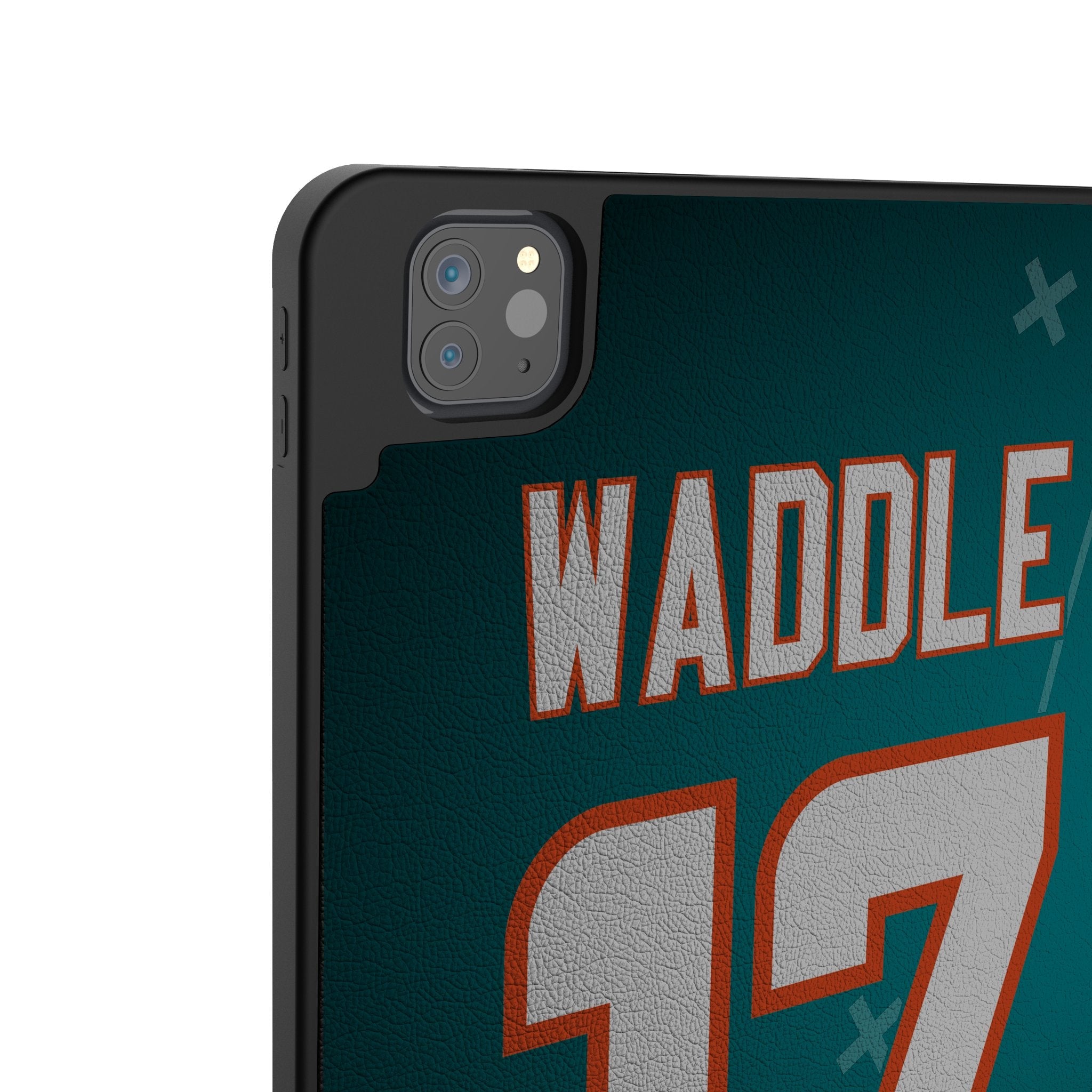 Jaylen Waddle Miami Dolphins 17 Ready Tablet Case for Apple iPad - Sports Gifts, Sports Memorabilia, Sports Collectibles, Fan Shop