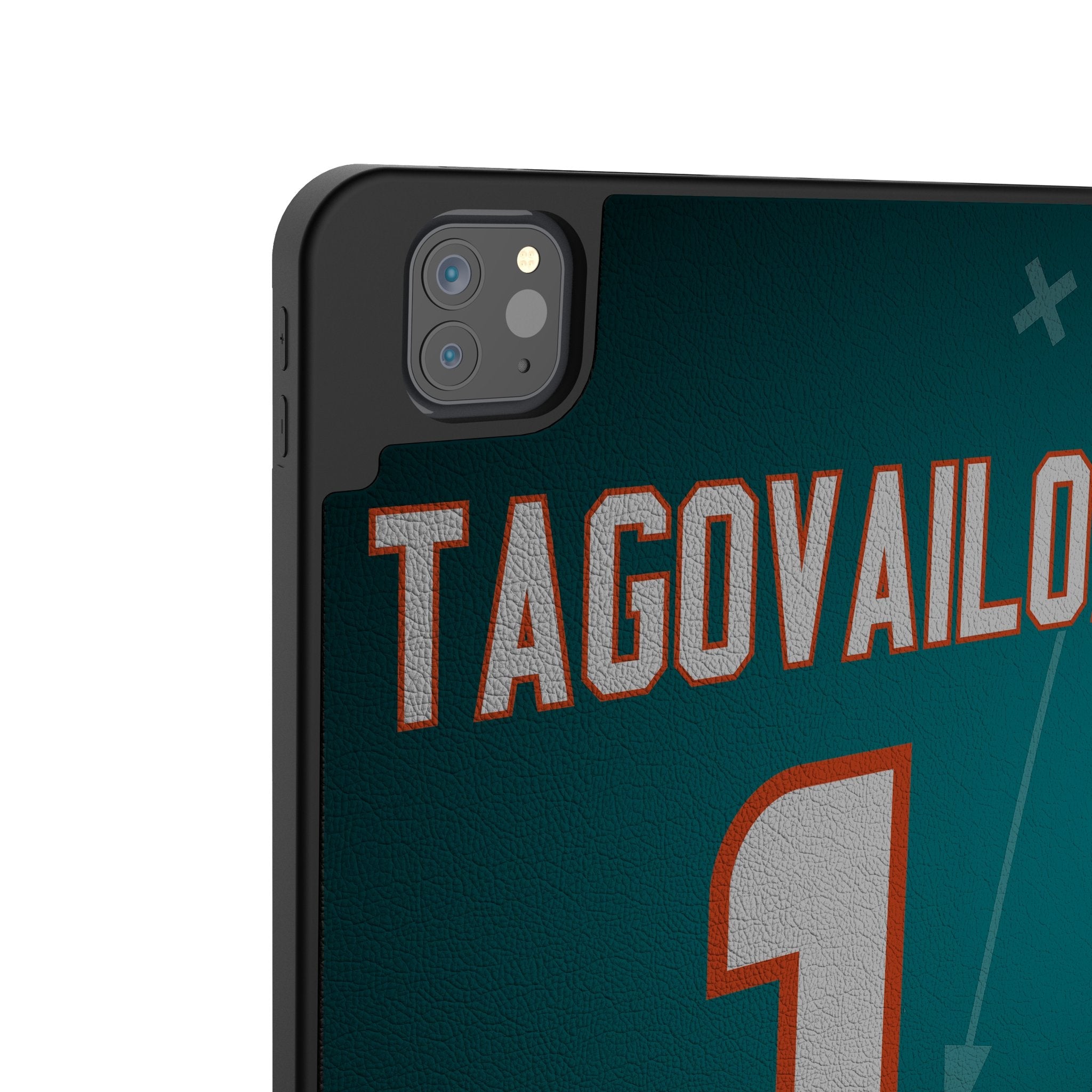 Tua Tagovailoa Miami Dolphins 1 Ready Tablet Case for Apple iPad - Sports Gifts, Sports Memorabilia, Sports Collectibles, Fan Shop
