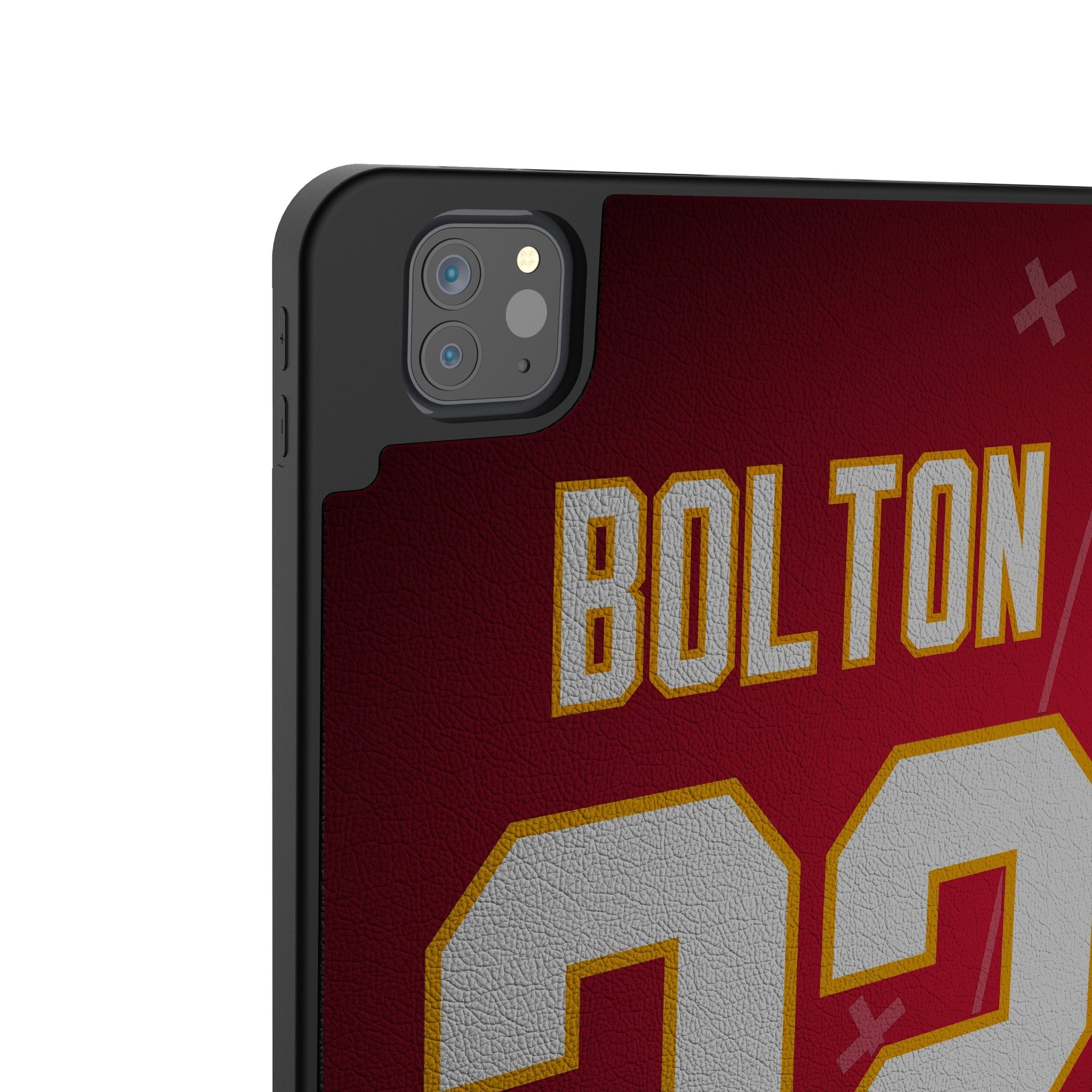 Nick Bolton Kansas City Chiefs 32 Ready Tablet Case for Apple iPad - Sports Gifts, Sports Memorabilia, Sports Collectibles, Fan Shop