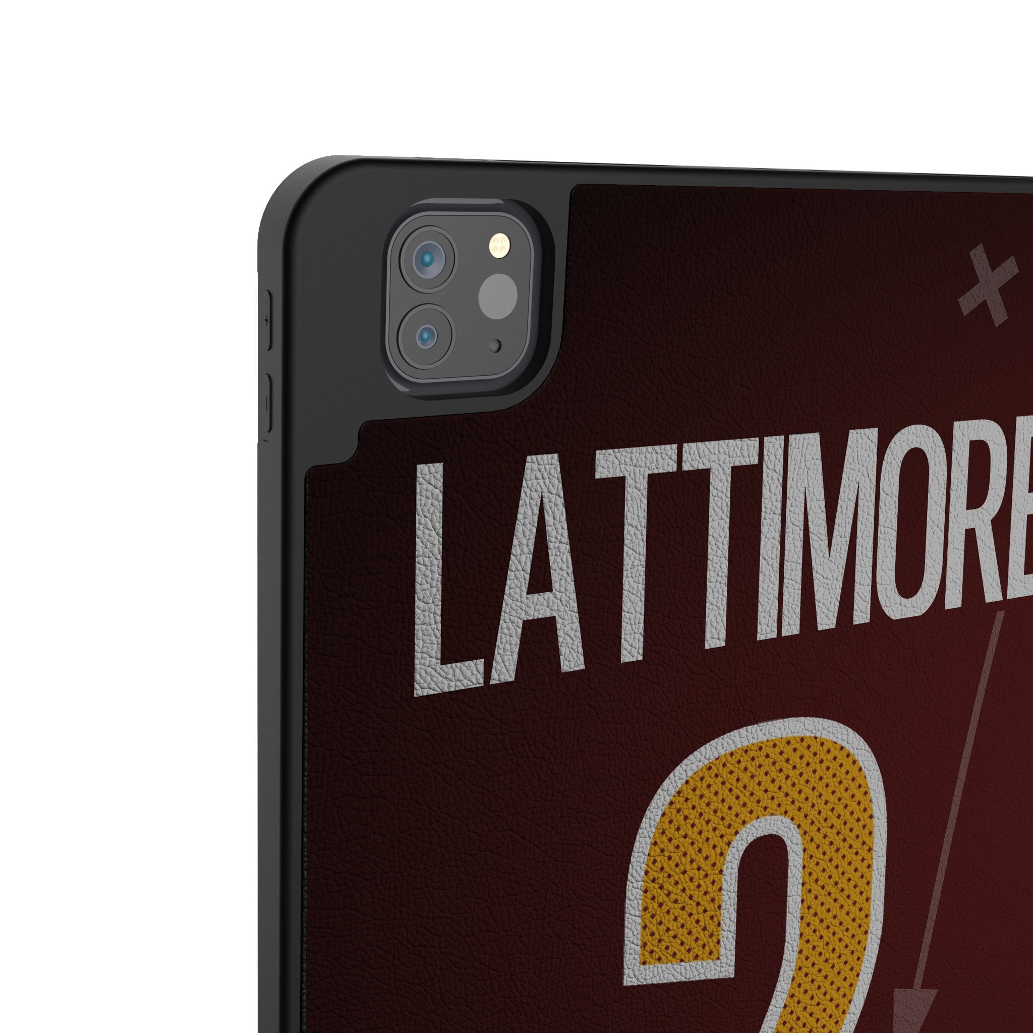 Marshon Lattimore Washington Commanders 2 Game Tactic Tablet Case for Apple iPad - Sports Gifts, Sports Memorabilia, Sports Collectibles, Fan Shop