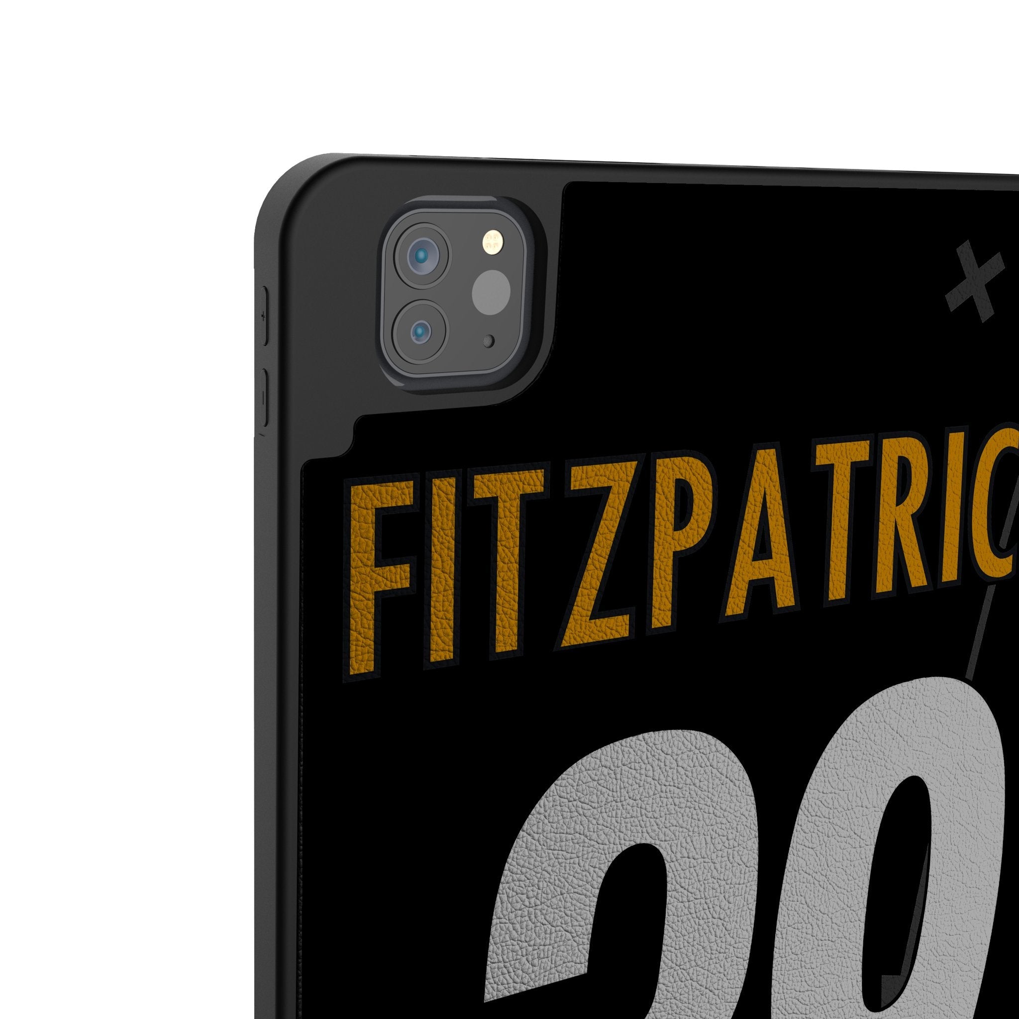 Minkah Fitzpatrick Pittsburgh Steelers 39 Ready Tablet Case for Apple iPad - Sports Gifts, Sports Memorabilia, Sports Collectibles, Fan Shop