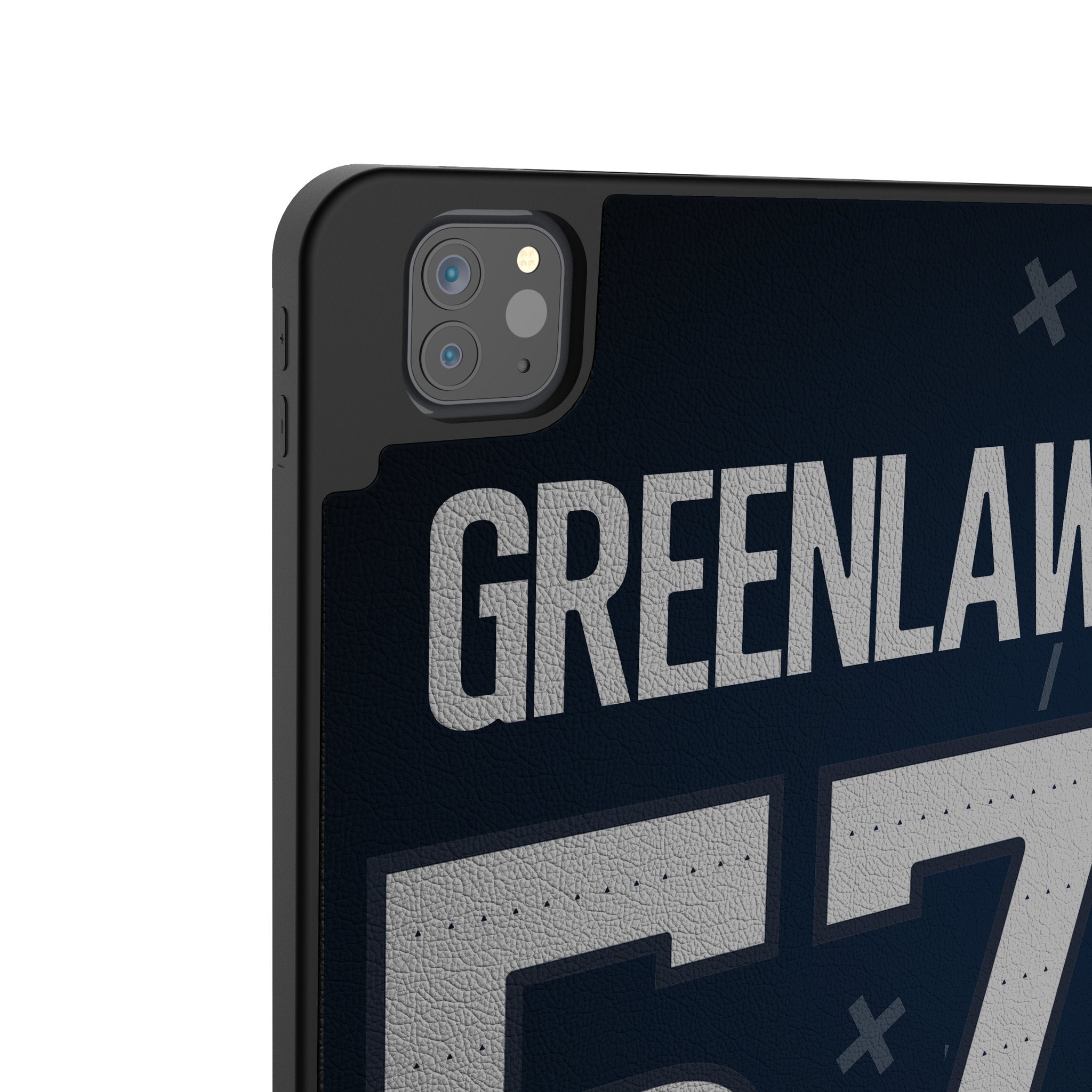 Dre Greenlaw Denver Broncos 57 Game Tactic Tablet Case for Apple iPad - Sports Gifts, Sports Memorabilia, Sports Collectibles, Fan Shop