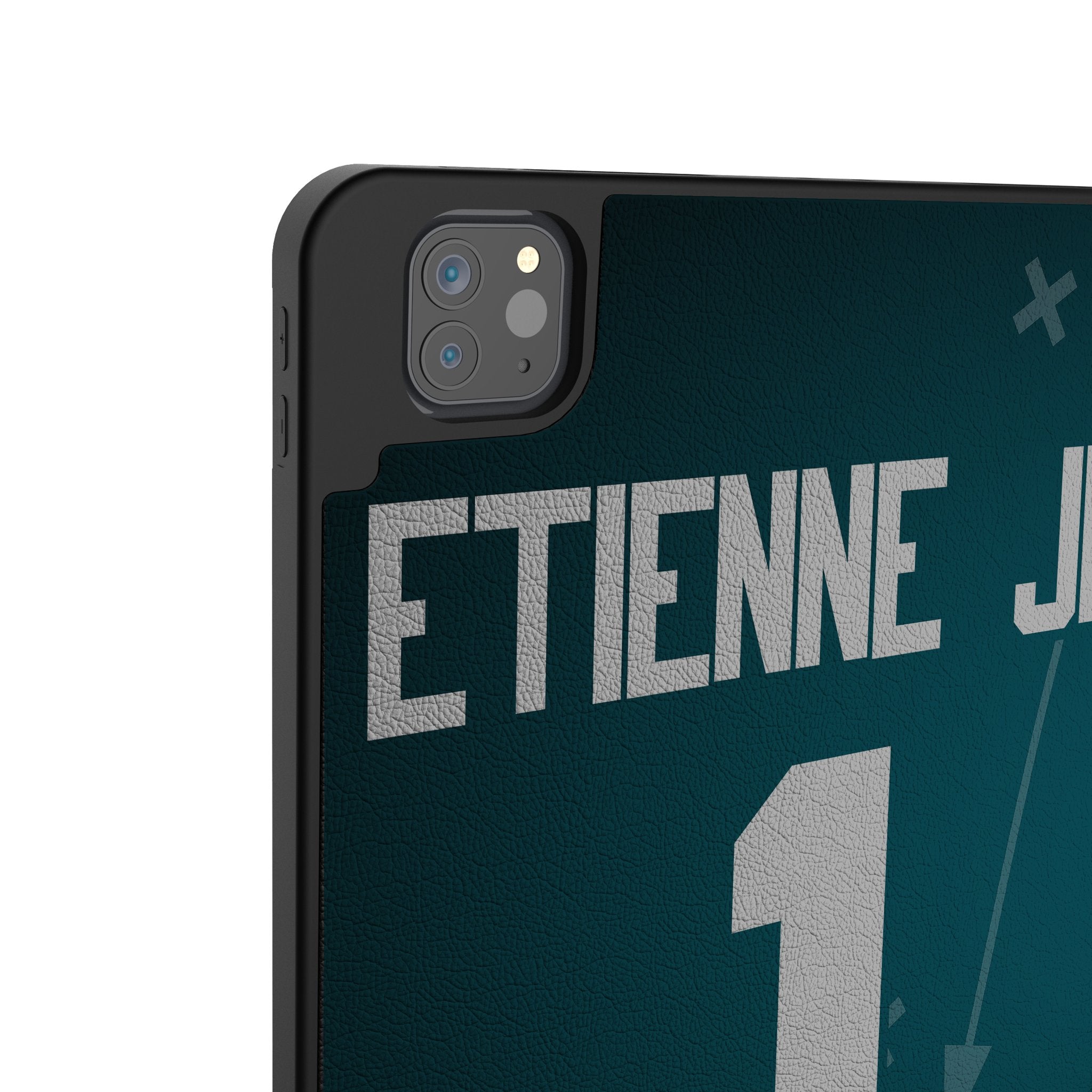 Travis Etienne Jr. Jacksonville Jaguars 1 Ready Tablet Case for Apple iPad - Sports Gifts, Sports Memorabilia, Sports Collectibles, Fan Shop