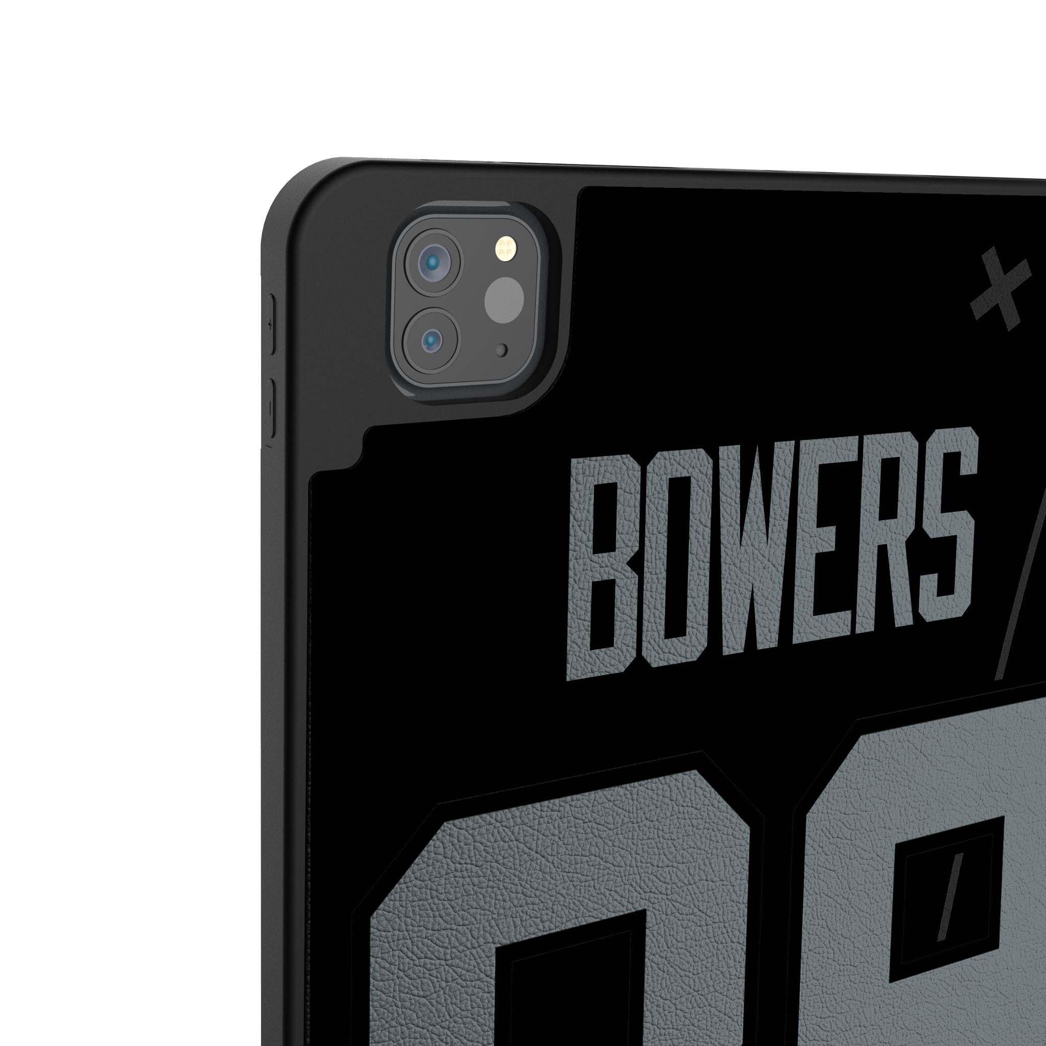 Brock Bowers Las Vegas Raiders 89 Ready Tablet Case for Apple iPad - Sports Gifts, Sports Memorabilia, Sports Collectibles, Fan Shop