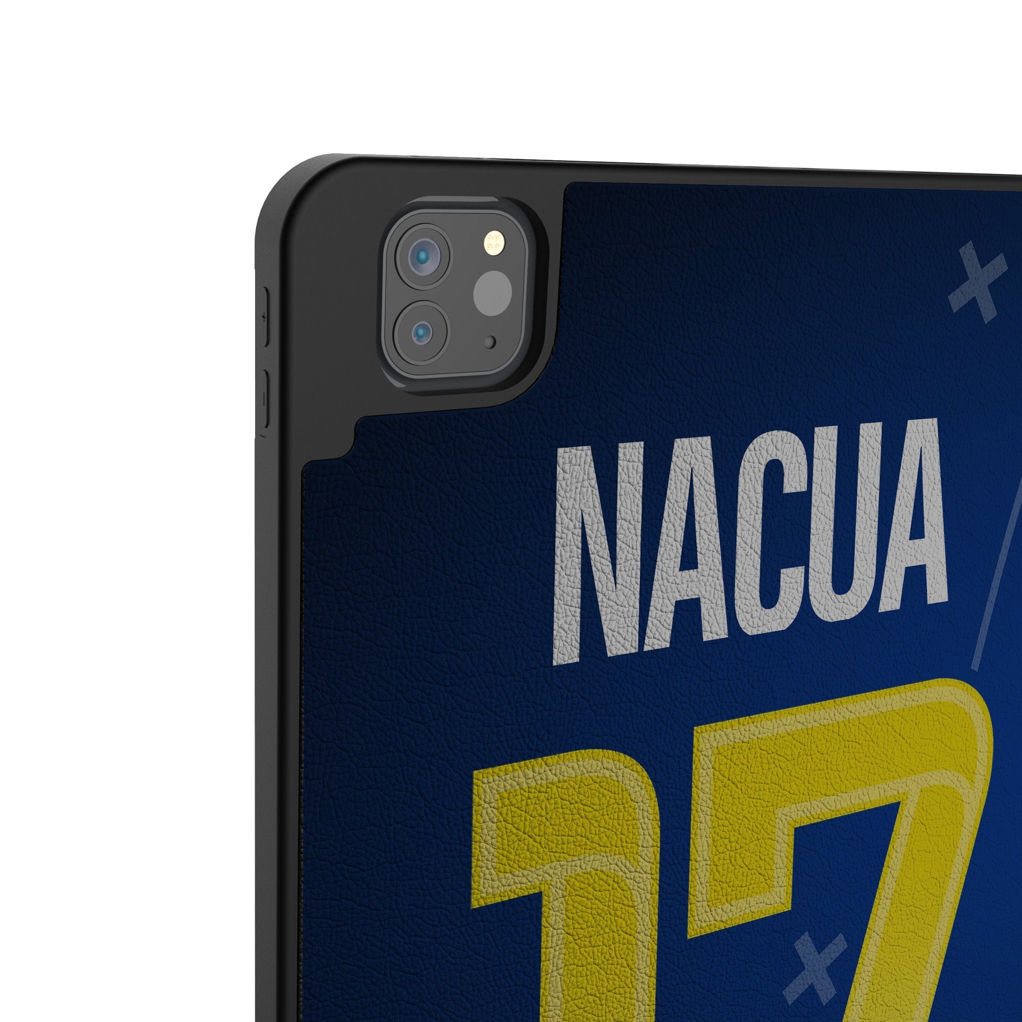 Puka Nacua Los Angeles Rams 17 Game Tactic Tablet Case for Apple iPad - Sports Gifts, Sports Memorabilia, Sports Collectibles, Fan Shop