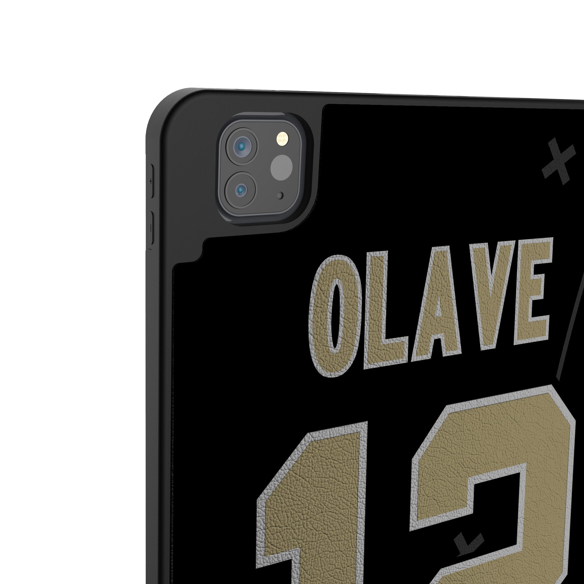 Chris Olave New Orleans Saints 12 Ready Tablet Case for Apple iPad - Sports Gifts, Sports Memorabilia, Sports Collectibles, Fan Shop