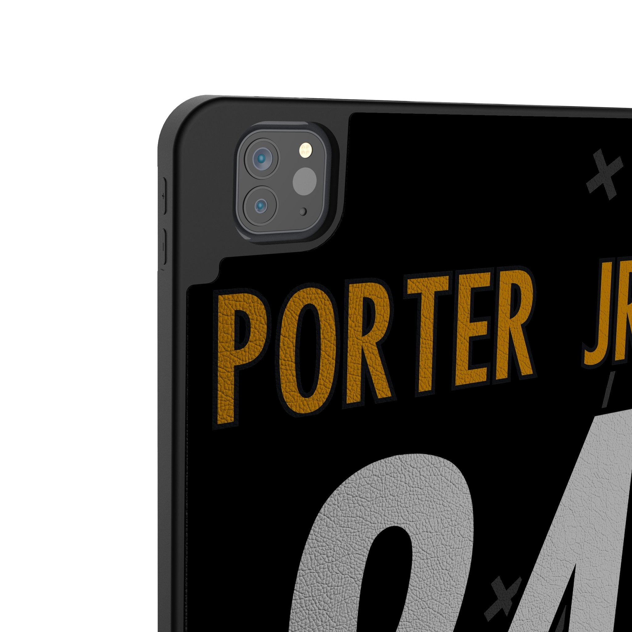 Joey Porter Jr. Pittsburgh Steelers 24 Ready Tablet Case for Apple iPad - Sports Gifts, Sports Memorabilia, Sports Collectibles, Fan Shop