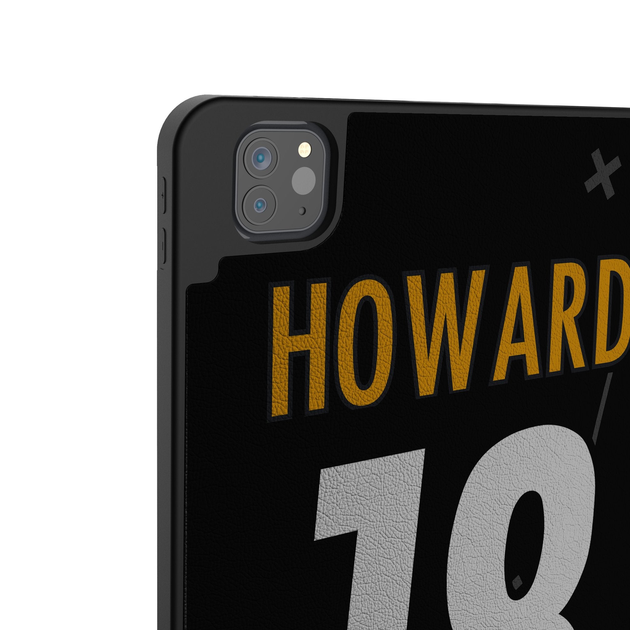 Will Howard Pittsburgh Steelers 18 Game Tactic Tablet Case for Apple iPad - Sports Gifts, Sports Memorabilia, Sports Collectibles, Fan Shop