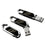 Purdue University Boilermakers Solid USB 32GB Clip Style Flash Drive - Sports Gifts, Sports Memorabilia, Sports Collectibles, Fan Shop