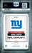 Graded 2025 Panini Instant Abdul Carter #NFLDN3 NFL Draft Night Rookie RC Football Card PSA 10 Gem Mint