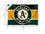 WinCraft Oakland Athletics 2x3 Foot Small Flag - Sports Collectibles, Sports Memorabilia, Sports Fan Shop, Sports Gifts