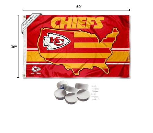 Kansas City Chiefs Nation Banner and Tapestry Wall Tack Pads - Sports Collectibles, Sports Memorabilia, Sports Fan Shop, Sports Gifts