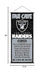 WinCraft Las Vegas Raiders Man Cave Fan Banner Wall Door Scroll - Sports Collectibles, Sports Memorabilia, Sports Fan Shop, Sports Gifts