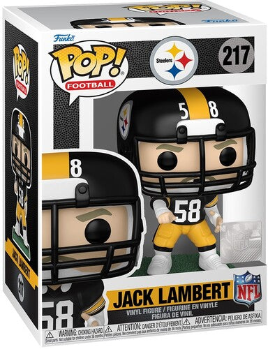 FUNKO POP! NFL: Legends - Jack Lambert (Steelers) - Sports Collectibles, Sports Memorabilia, Sports Fan Shop, Sports Gifts