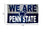 College Flags & Banners Co. Penn State Nittany Lions We Are and USA Flag 3x5 Set - Sports Collectibles, Sports Memorabilia, Sports Fan Shop, Sports Gifts