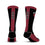 For Bare Feet NBA MIAMI HEAT MVP Crew Sock Team Color Large