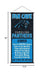 WinCraft Carolina Panthers Man Cave Fan Banner Wall Door Scroll - Sports Collectibles, Sports Memorabilia, Sports Fan Shop, Sports Gifts