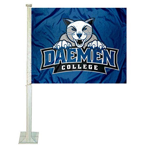 College Flags & Banners Co. Daemen Wildcats Car Flag - Sports Collectibles, Sports Memorabilia, Sports Fan Shop, Sports Gifts