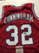 Autographed/Signed Billy Cunningham Philadelphia Red Basketball Jersey JSA COA