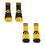 For Bare Feet NCAA IOWA HAWKEYES Front and Center 2 Pack Team Colors Large - Sports Gifts, Sports Memorabilia, Sports Collectibles, Fan Shop