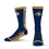 For Bare Feet NCAA MONTANA STATE BOBCATS MVP Crew Sock Team Color Large - Sports Gifts, Sports Memorabilia, Sports Collectibles, Fan Shop