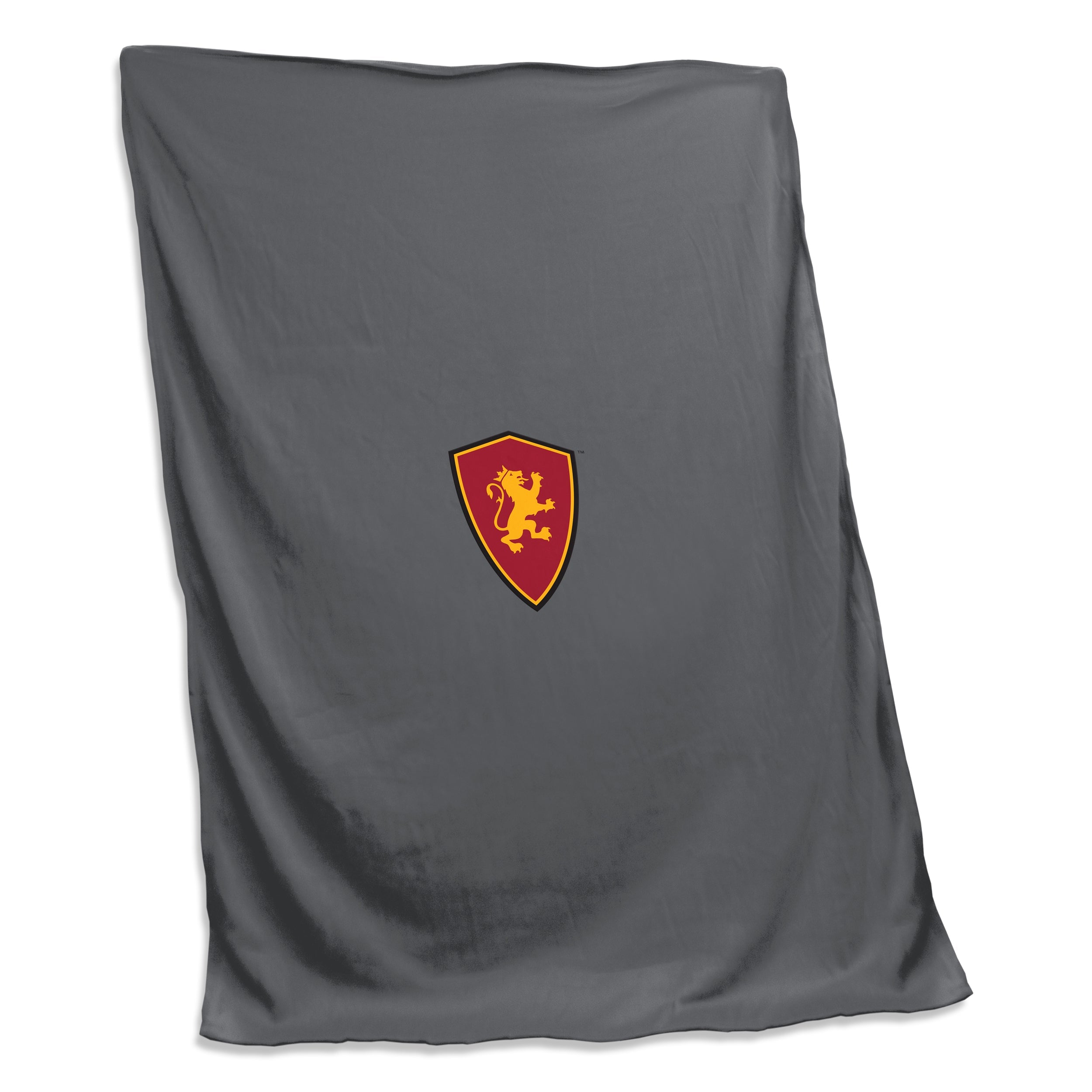 Flagler College Charcoal Screened Sweatshirt Blanket