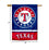 WinCraft Texas Rangers Double Sided House Flag - Sports Collectibles, Sports Memorabilia, Sports Fan Shop, Sports Gifts