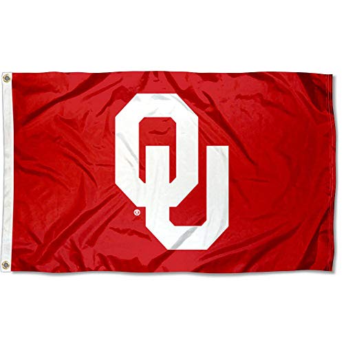 College Flags & Banners Co. University of Oklahoma and USA Flag 3x5 Set - Sports Collectibles, Sports Memorabilia, Sports Fan Shop, Sports Gifts